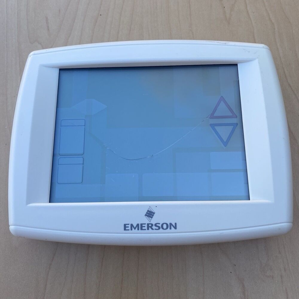Emerson 1F95-1291 Universal Touchscreen Thermostat Cracked Screen